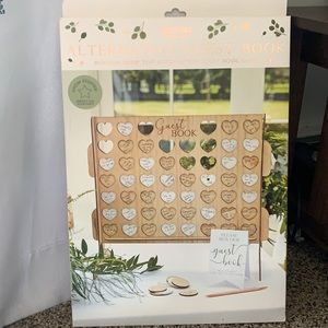 Wooden Drop Alternative Guestbook